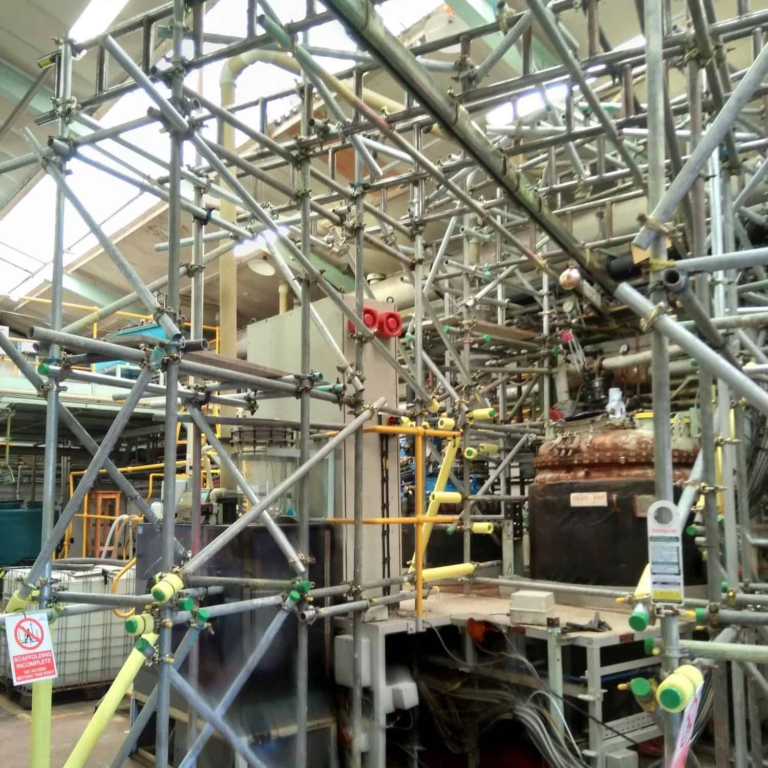 How Royston Scaffolding Designed, Constructed And Dismantled Industrial Scaffolding In One Week