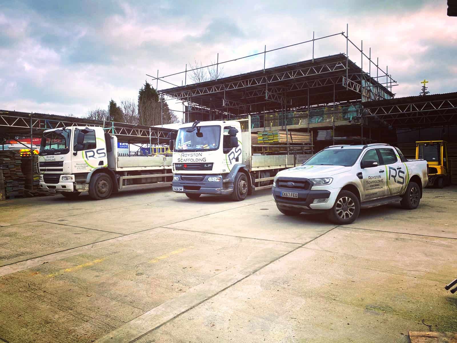 Royston Scaffolding Site