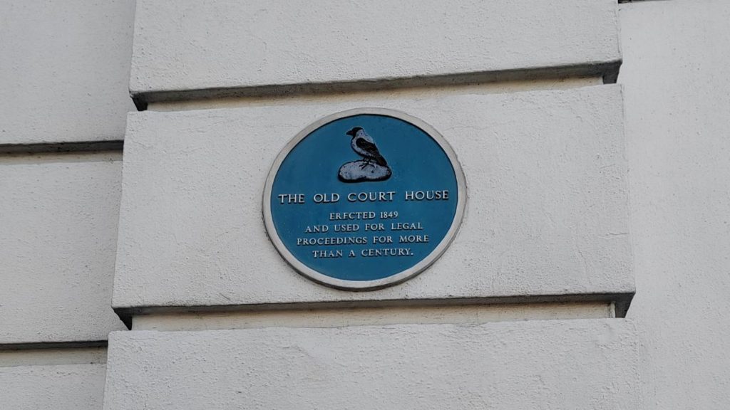 The Old Court House Royston Blue Plaque