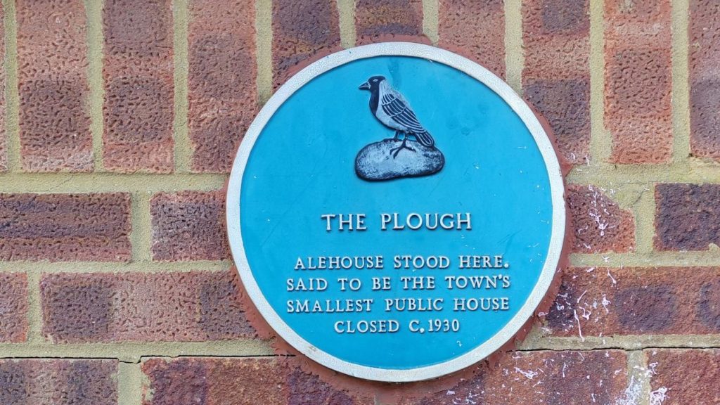 The Plough Royston Blue Plaque