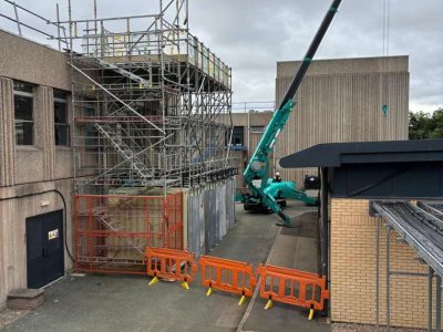 Designed .knm ( Ton) Loading Bay Royal Shrewsbury Hospital
